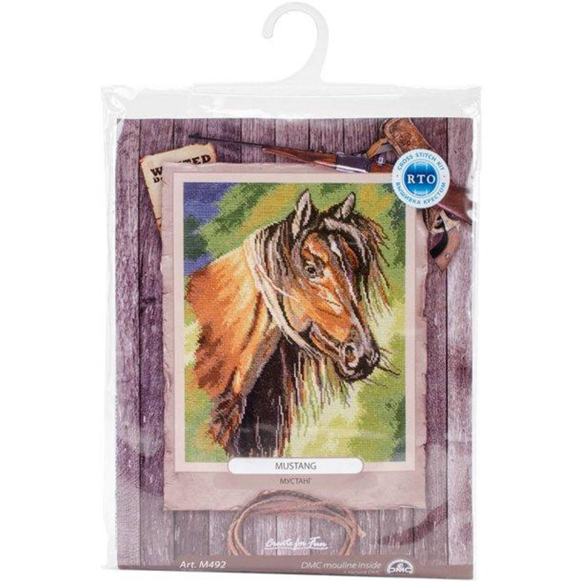 RTO Mustang Cross Stitch Kit